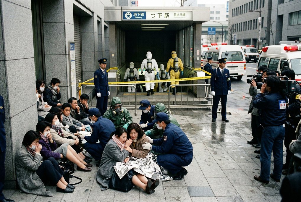 Aum Shinrikyo Carries Out Tokyo Subway Sarin Attack