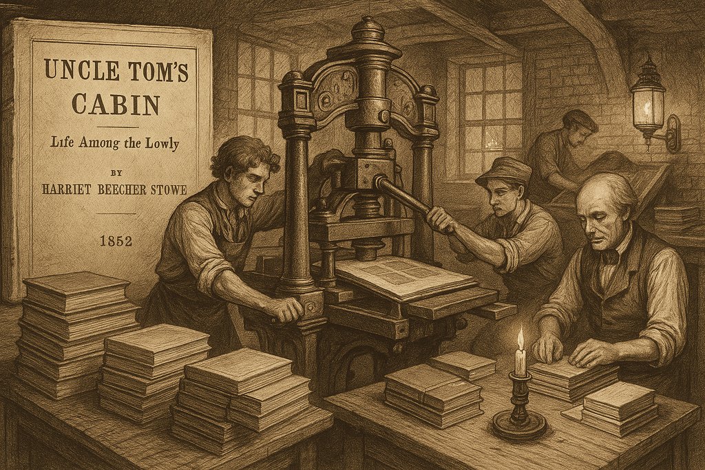 Harriet Beecher Stowe Publishes Uncle Tom's Cabin