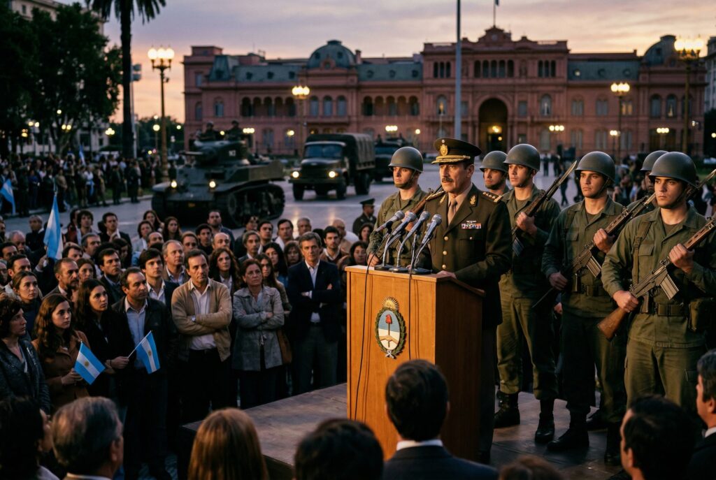 Argentina Military Coup — Videla Seizes Power