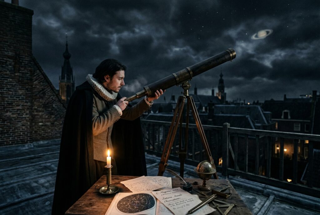 Christiaan Huygens Discovers Titan