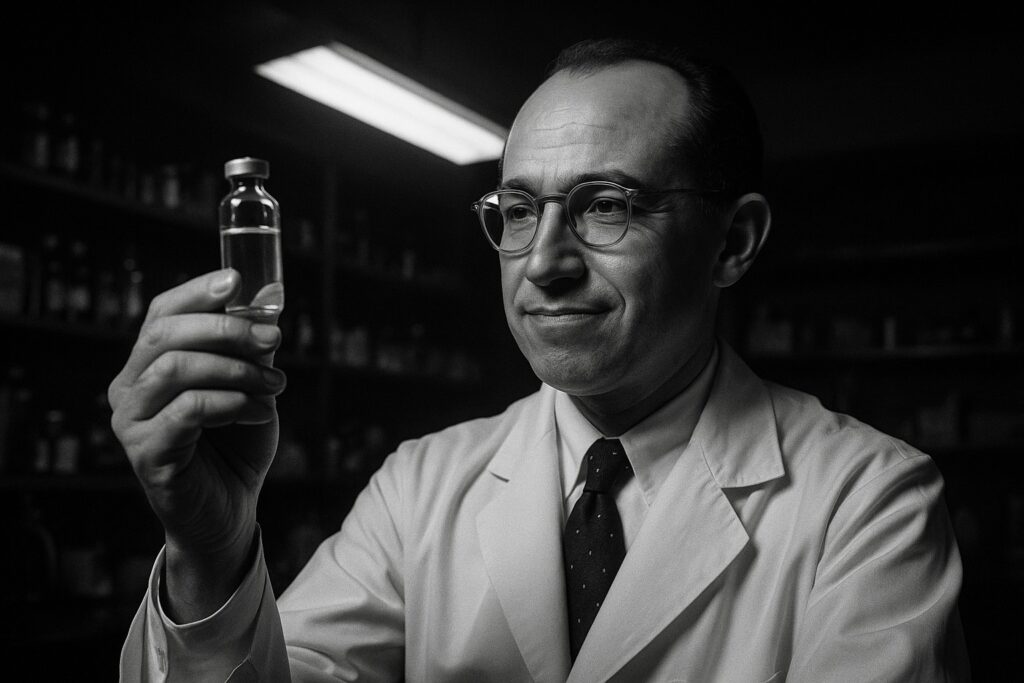 Jonas Salk Announces Polio Vaccine