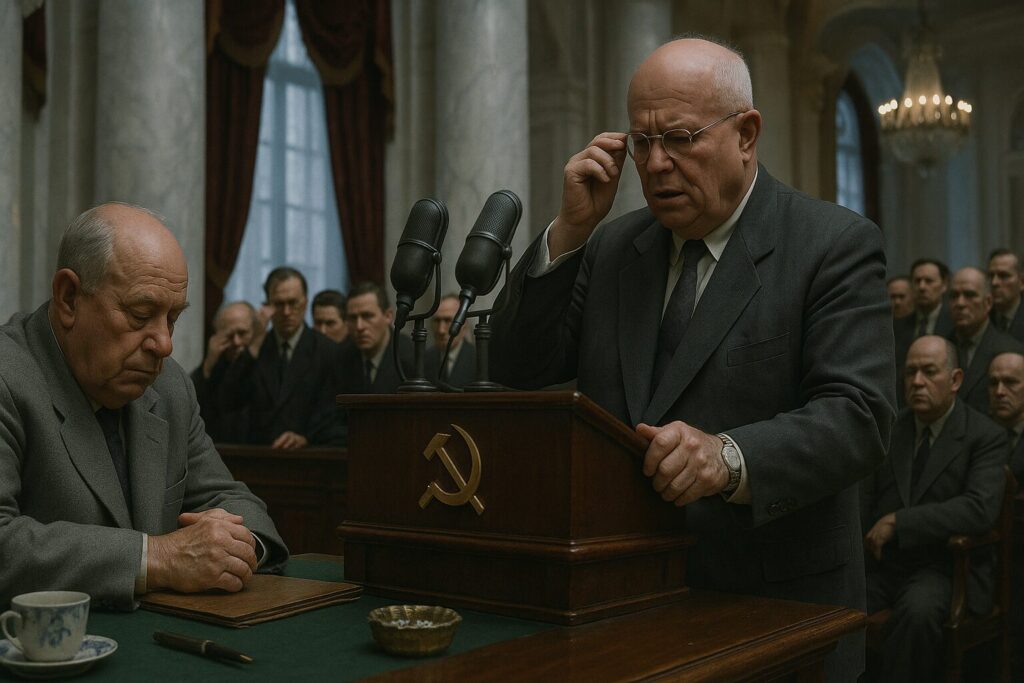 Nikita Khrushchev Becomes Soviet Premier