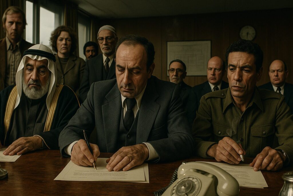 Arab Oil Embargo Against U.S. Lifted