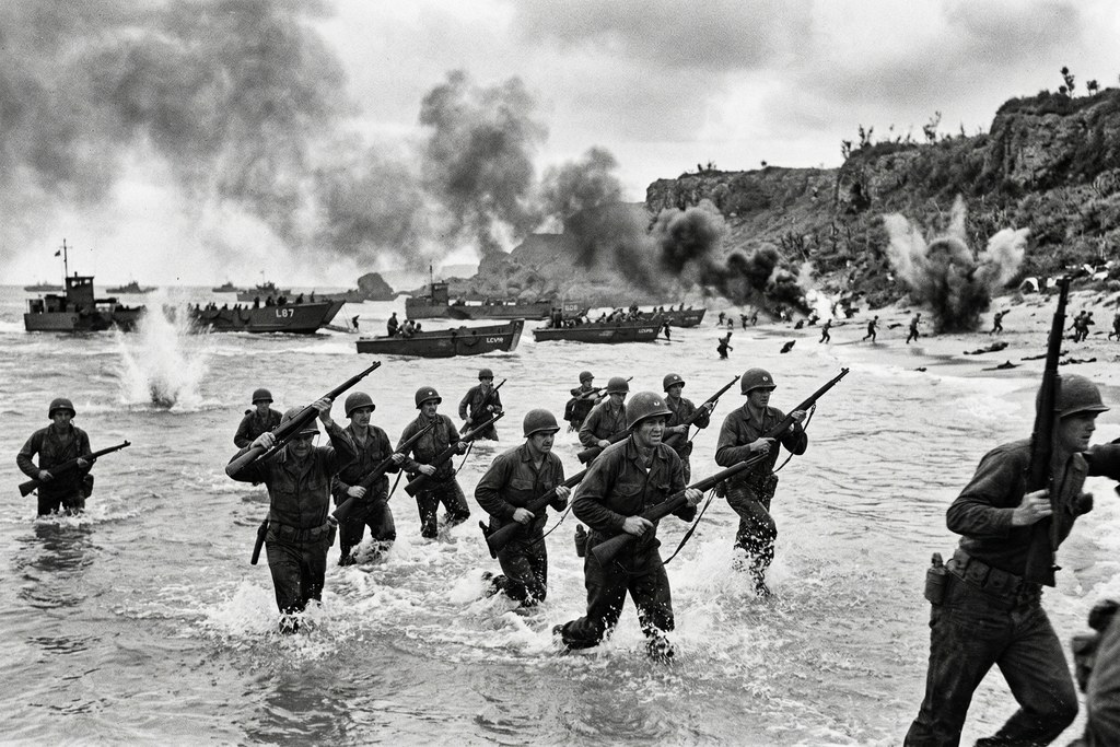 Battle of Okinawa Begins