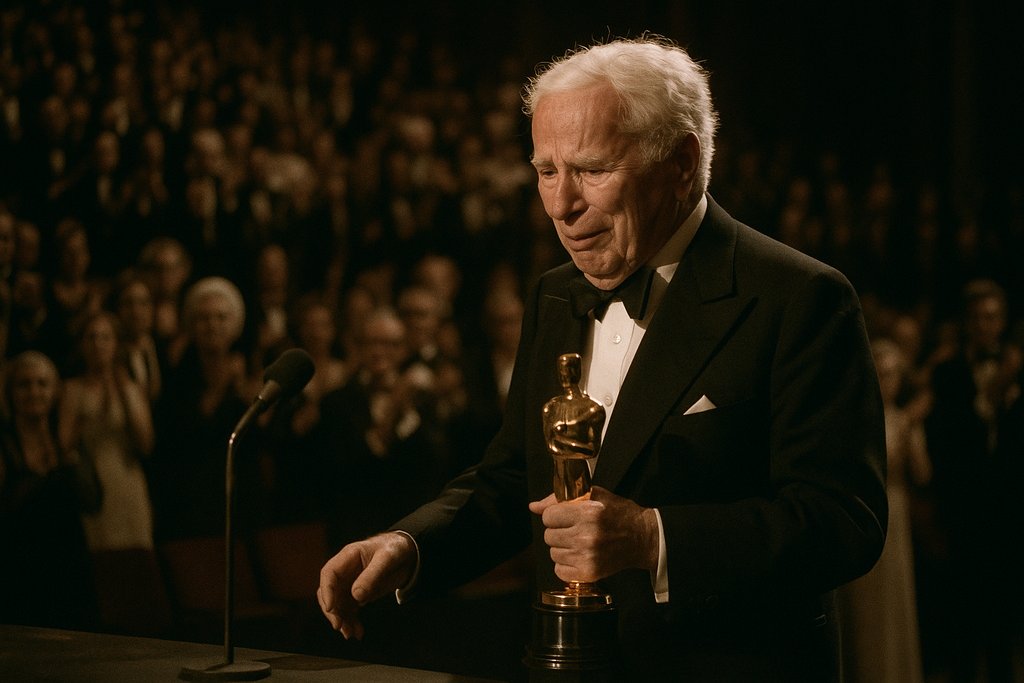 Charlie Chaplin Returns to Accept Honorary Oscar