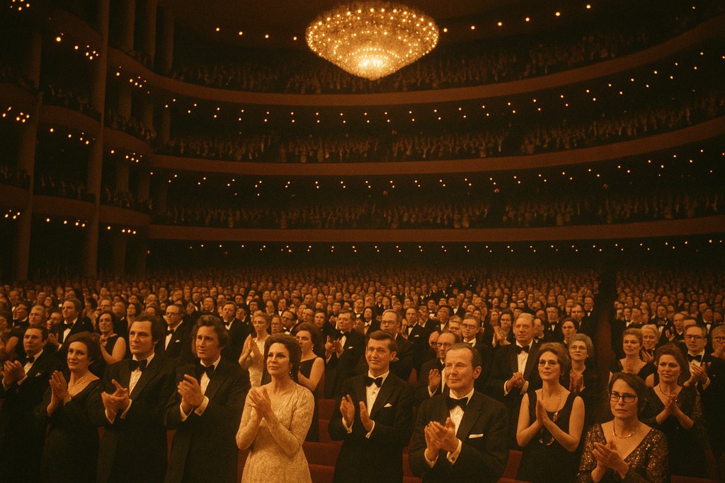 Charlie Chaplin Returns to Accept Honorary Oscar — detail