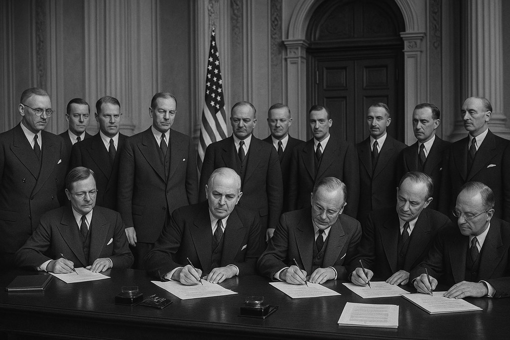 Marshall Plan Signed Into Law