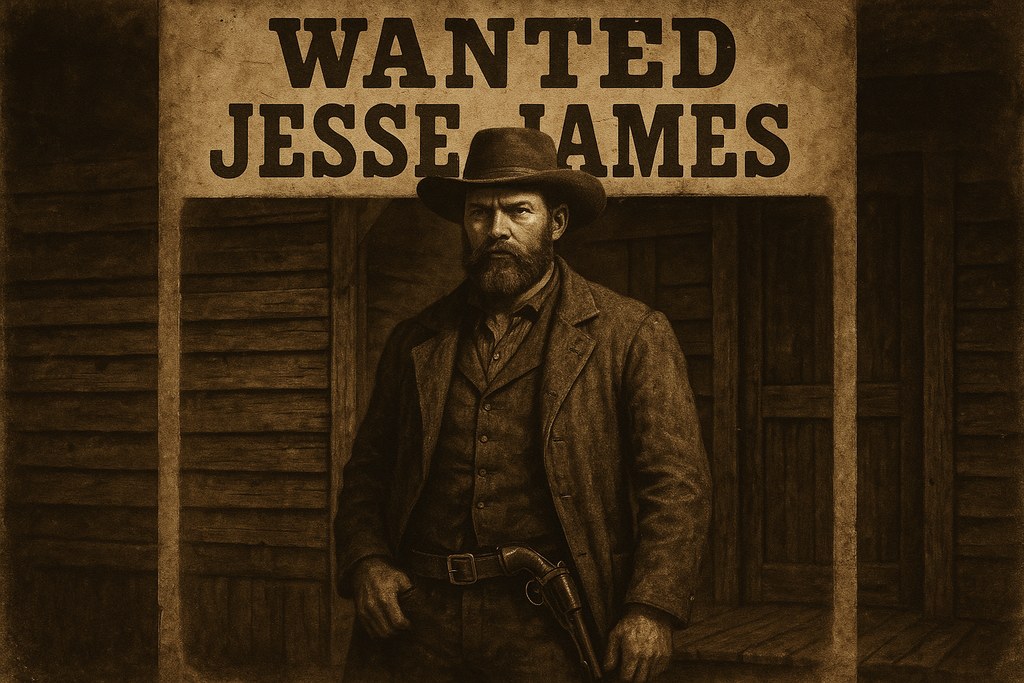 Jesse James Shot Dead — detail