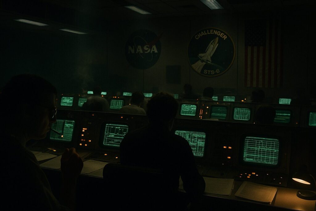 Space Shuttle Challenger's Maiden Voyage — detail