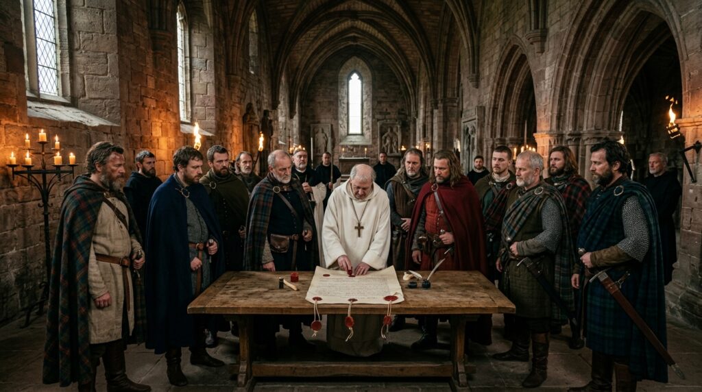 Declaration of Arbroath Sent to the Pope