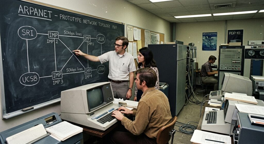 Internet's First Protocol Document Published — detail