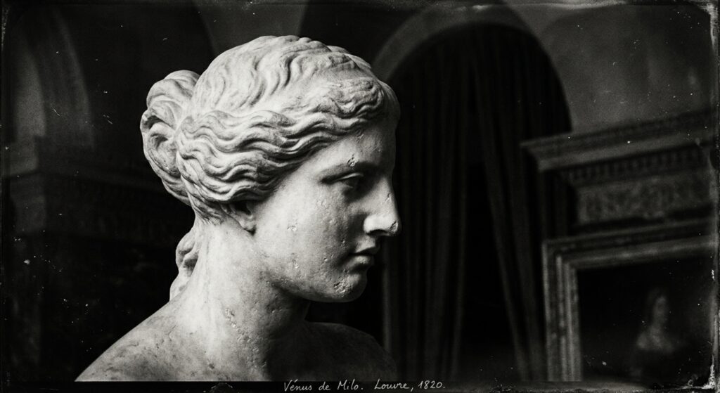 Discovery of the Venus de Milo — detail