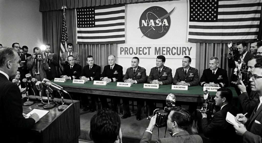 Introduction of the Mercury Seven
