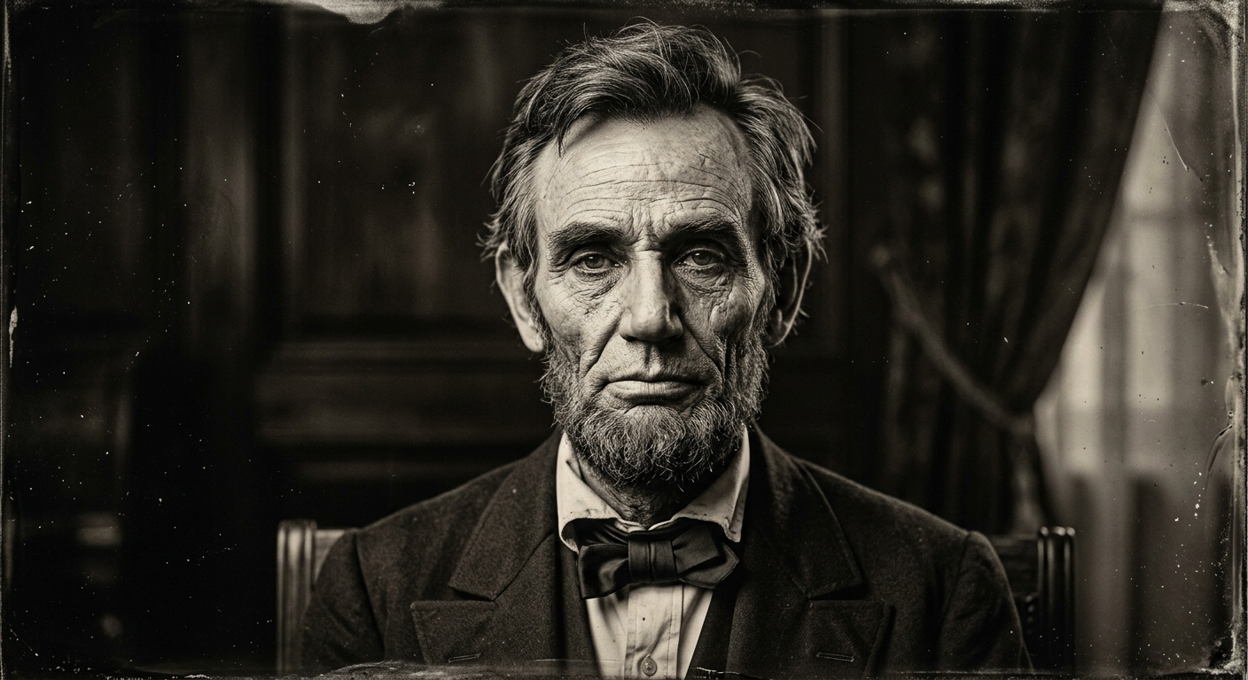 Death of Abraham Lincoln — detail