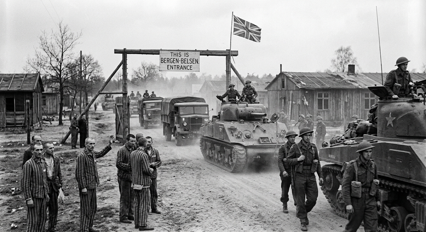 Liberation of Bergen-Belsen Concentration Camp