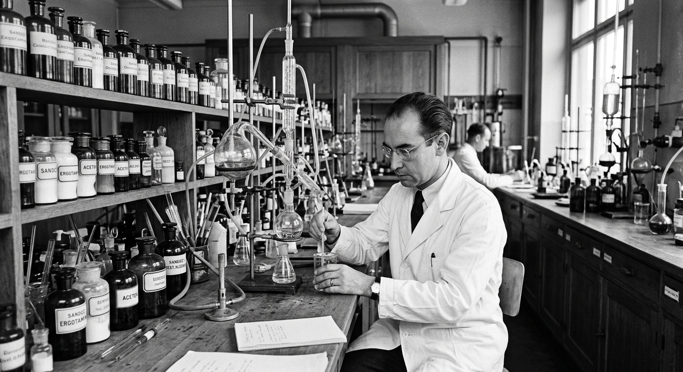 Albert Hofmann First Experiences LSD’s Effects