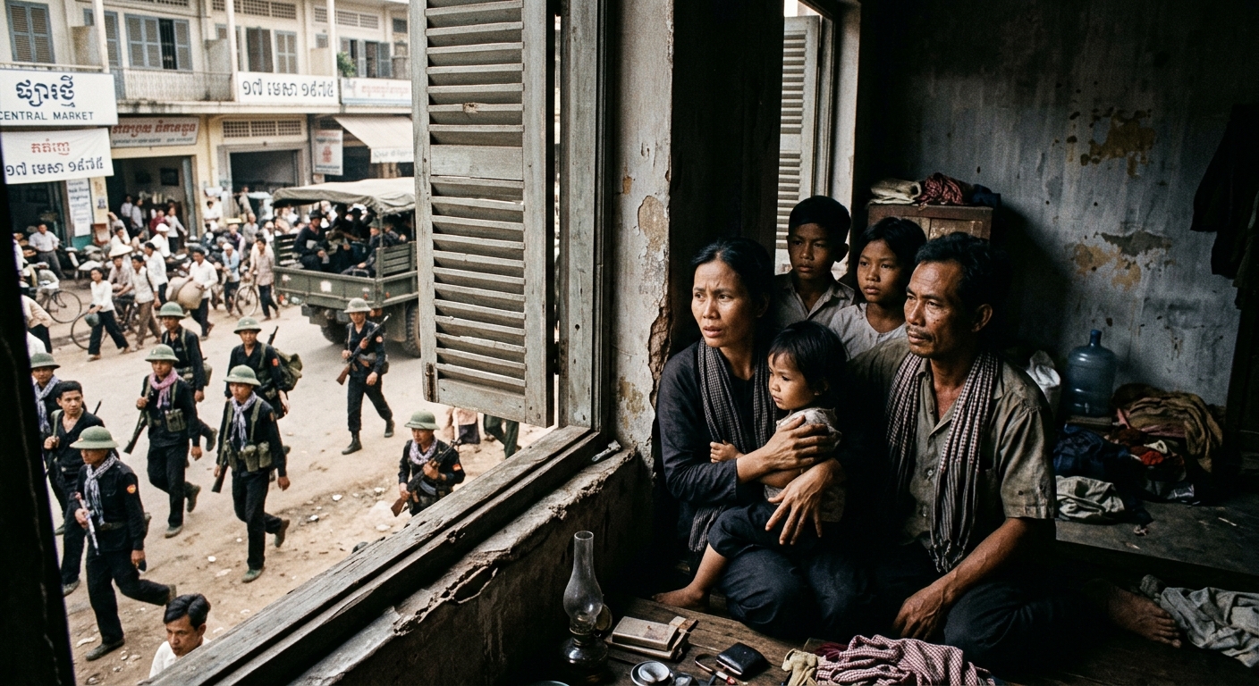 Khmer Rouge Forces Capture Phnom Penh — detail