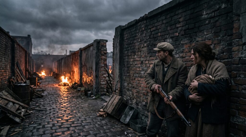 Warsaw Ghetto Uprising — detail