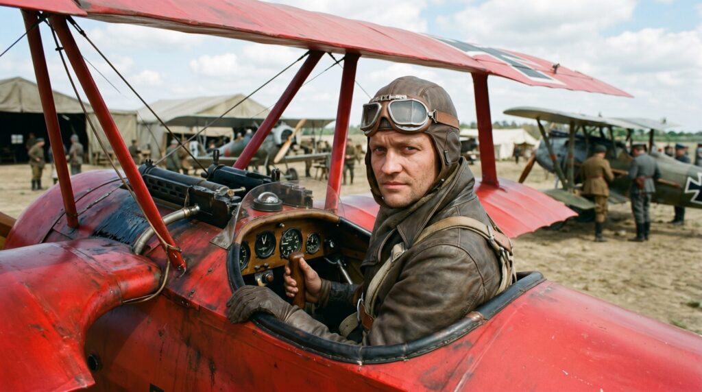 The Red Baron Claims His Final Aerial Victories — detail