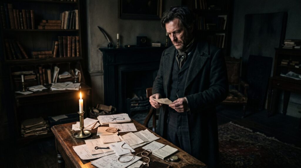 Edgar Allan Poe Publishes 'The Murders in the Rue Morgue' — detail