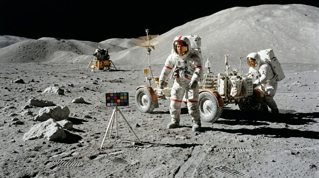Apollo 16 Explores the Lunar Highlands
