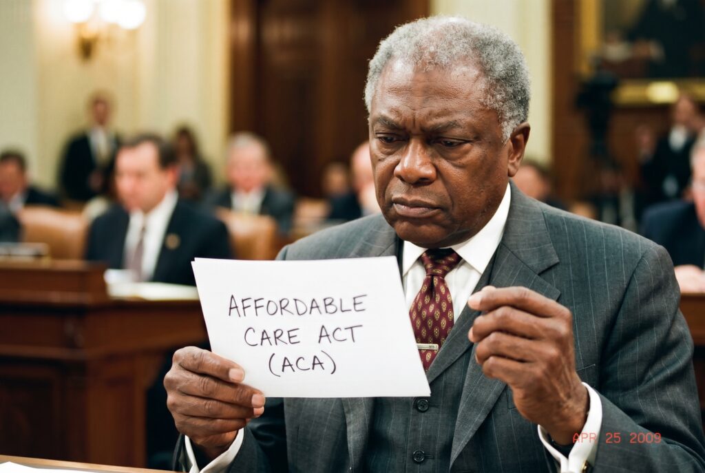 Passage of the Affordable Care Act (ACA) — detail