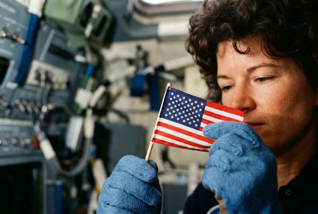 Sally Ride's Pioneering Spaceflight — detail