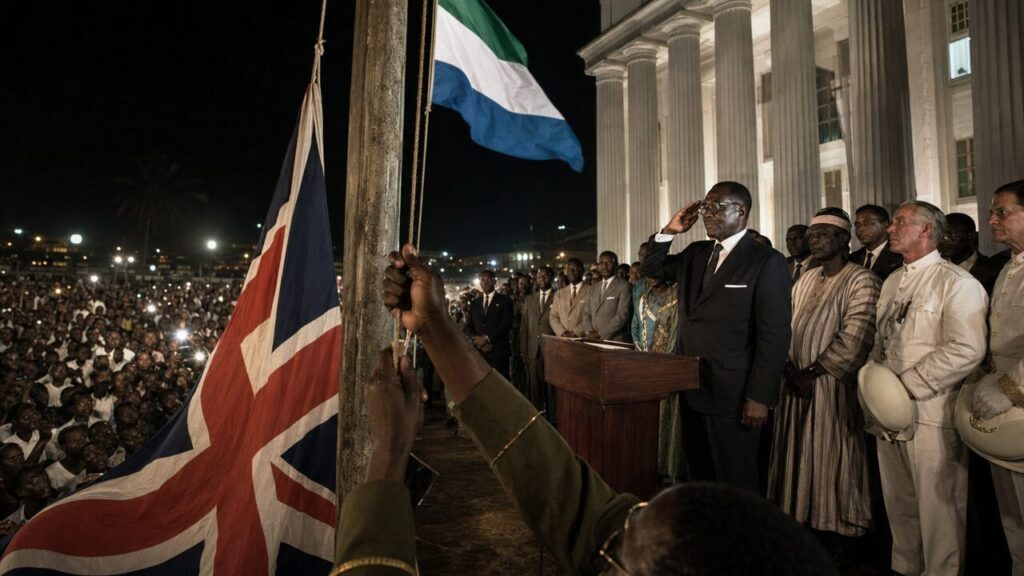 Sierra Leone Gains Independence from the United Kingdom