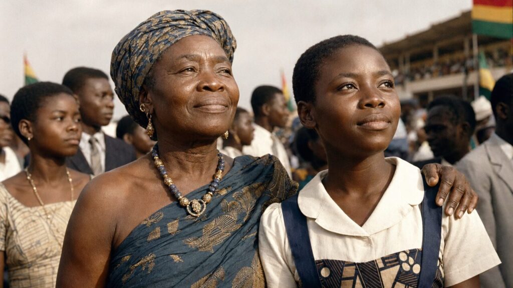 Togo Gains Independence from France — detail