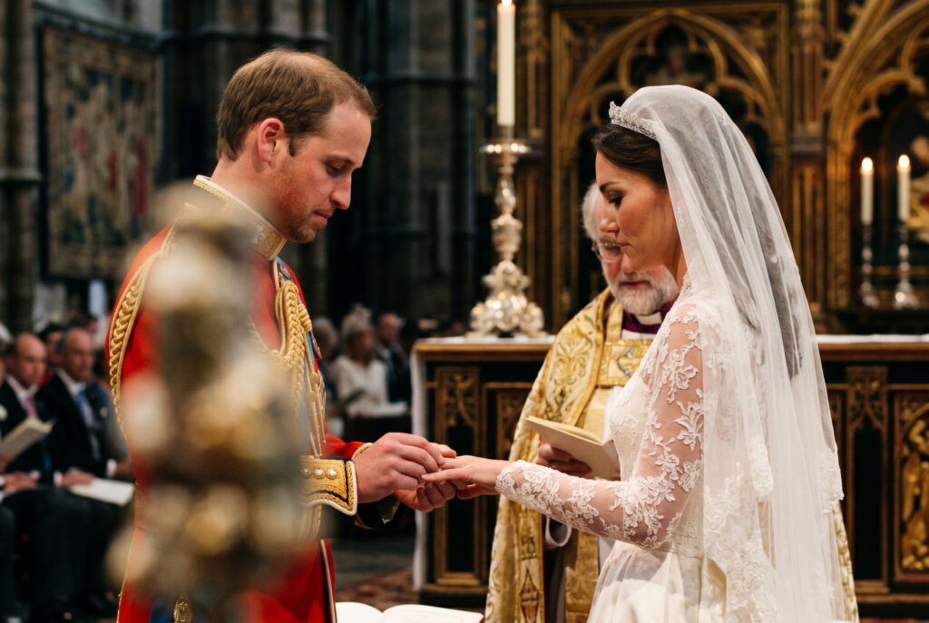The Royal Wedding of Prince William and Catherine Middleton — detail