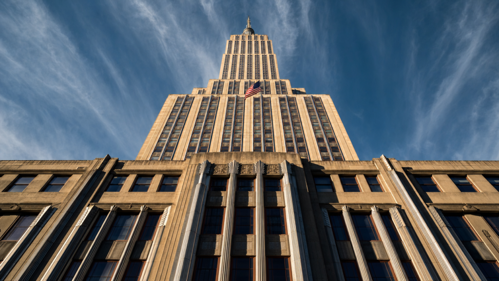 Empire State Building Dedication — detail