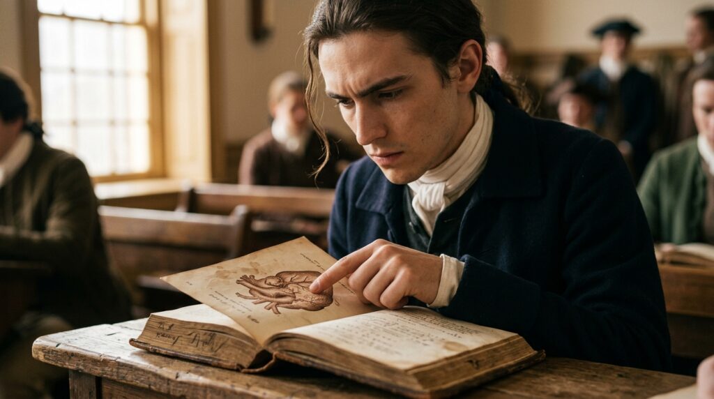 America's First Medical School — detail