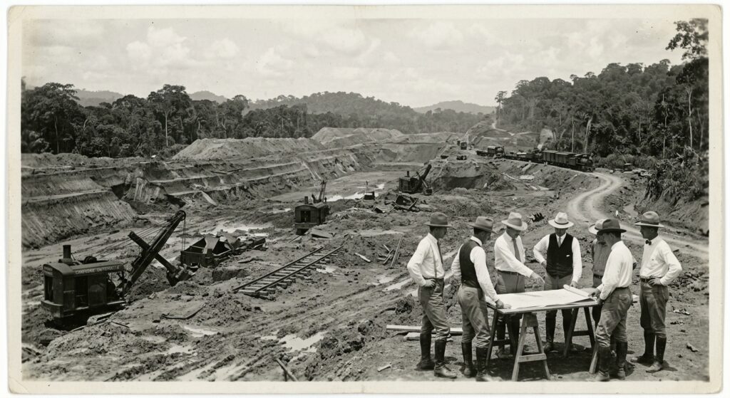 The United States Takes Over the Panama Canal Project — detail
