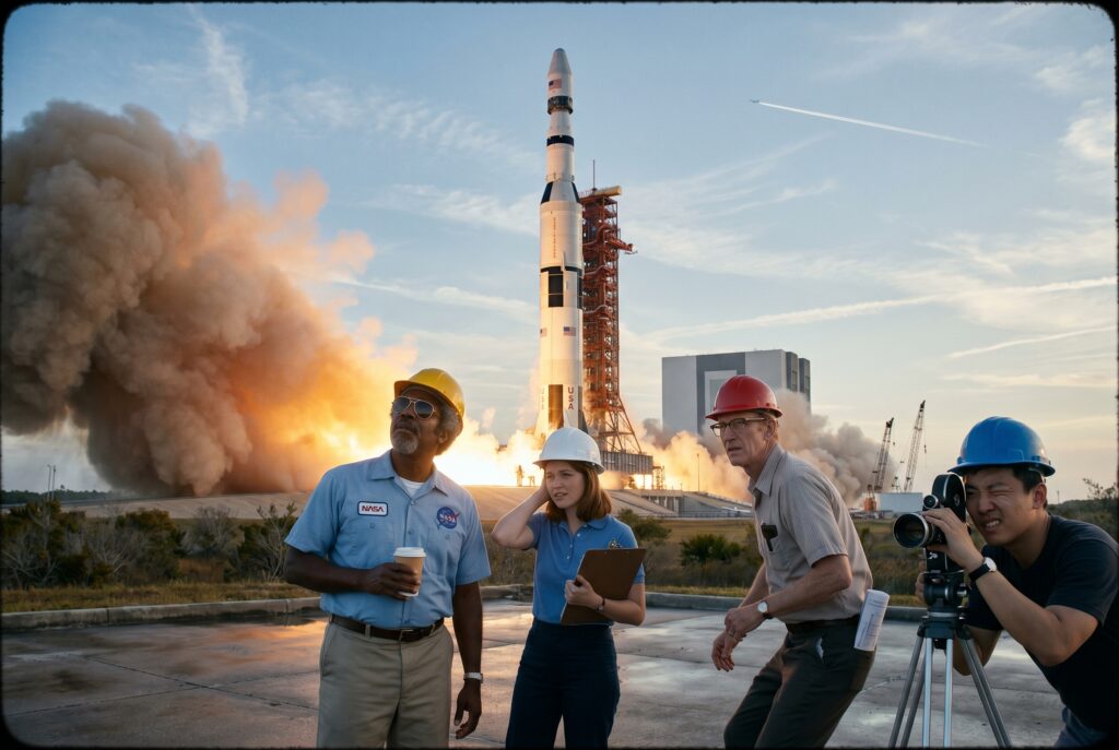Skylab Launched