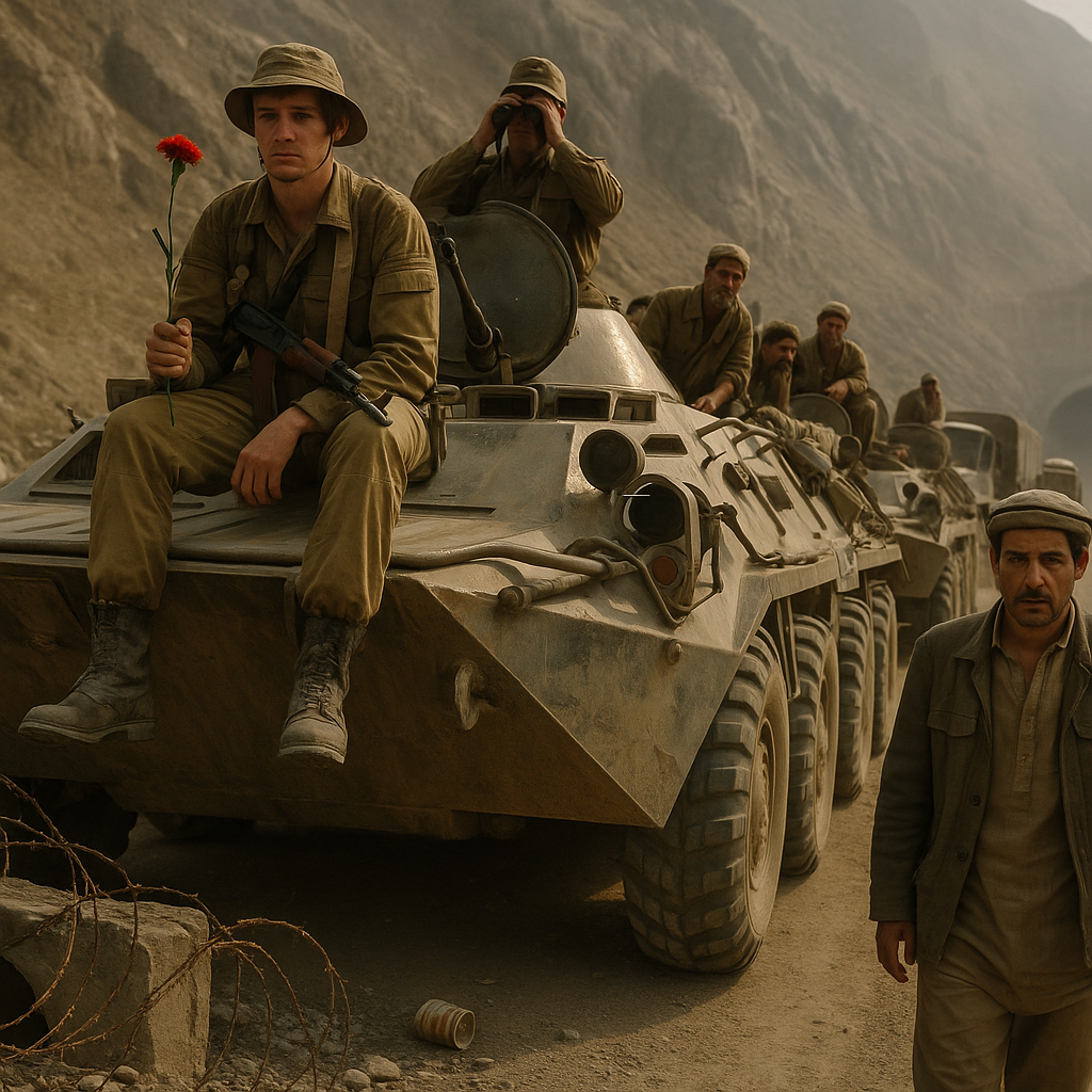 Soviet Troop Withdrawal from Afghanistan Begins