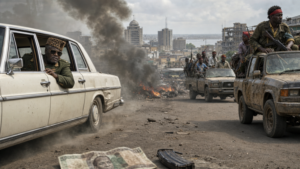 Fall of Mobutu and the Renaming of Zaire to Democratic Republic of the Congo