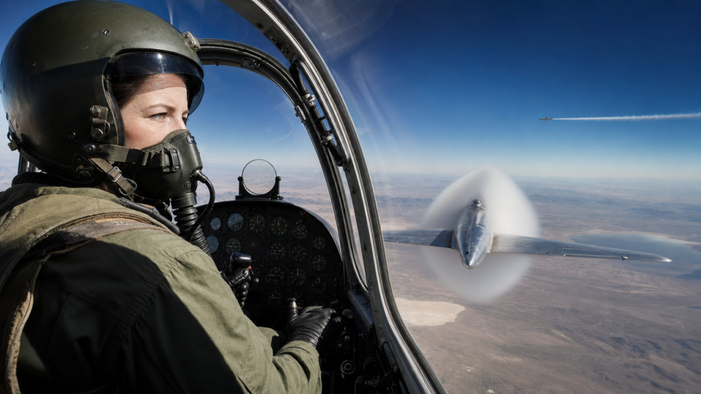 Jackie Cochran Breaks the Sound Barrier