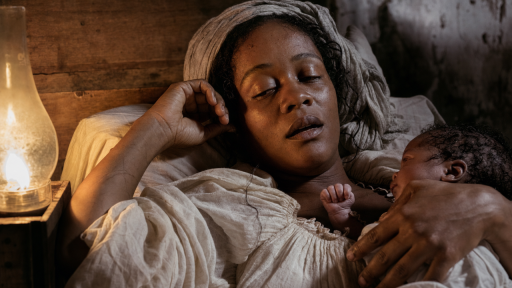 Malcolm X's Birth — detail