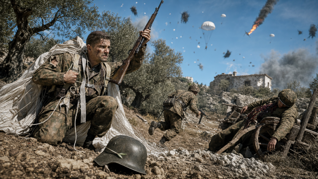 German Airborne Invasion of Crete (Operation Mercury)