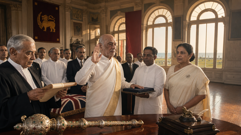 Ceylon becomes Republic of Sri Lanka