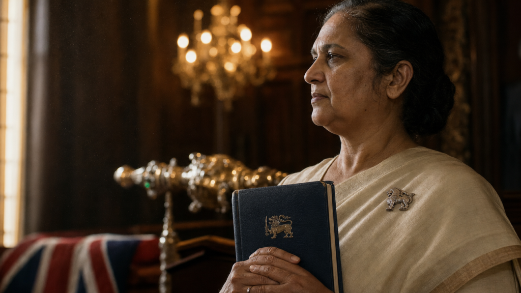 Ceylon becomes Republic of Sri Lanka — detail