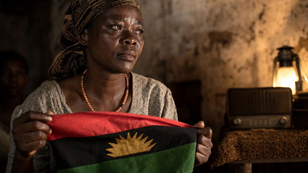 Declaration of Biafra Independence — detail