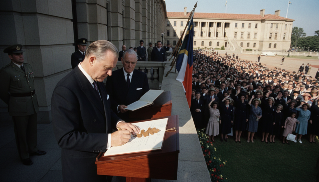 South Africa Becomes a Republic