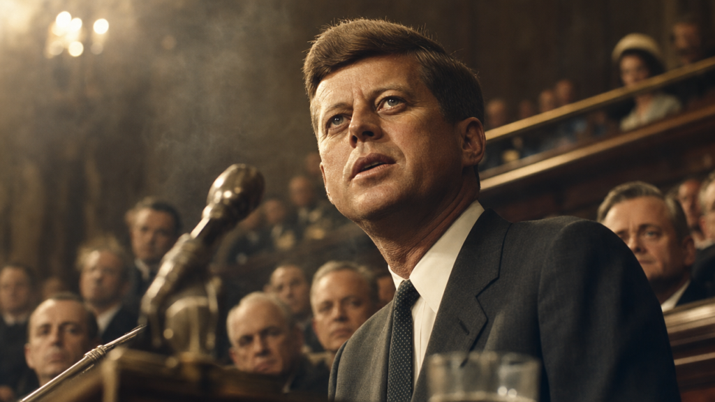 Kennedy’s Moon Landing Goal — detail