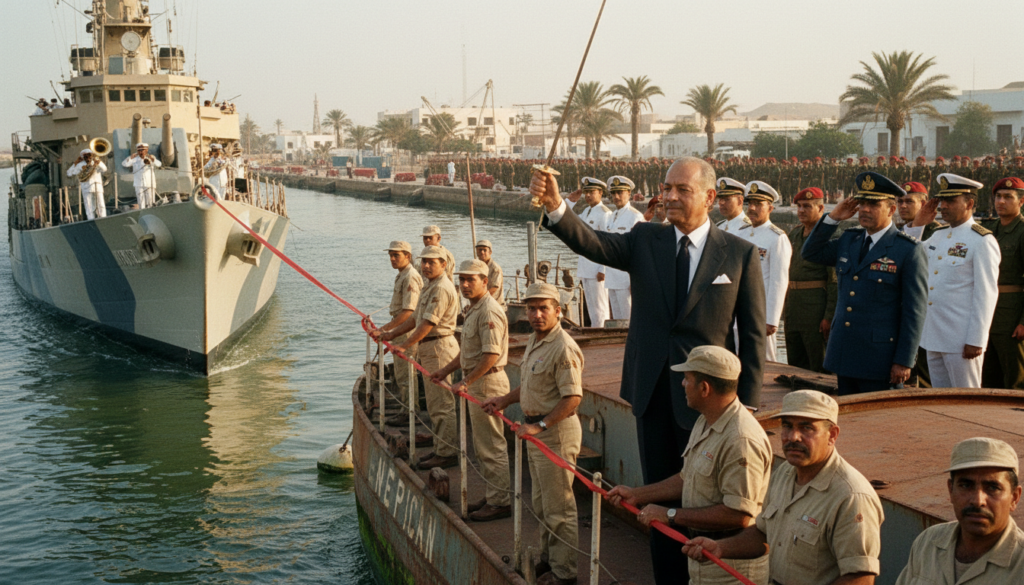 Suez Canal Reopens After Eight-Year Closure
