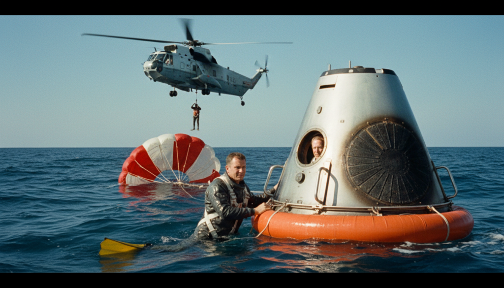 Gemini 4 Splashdown and First American Spacewalk