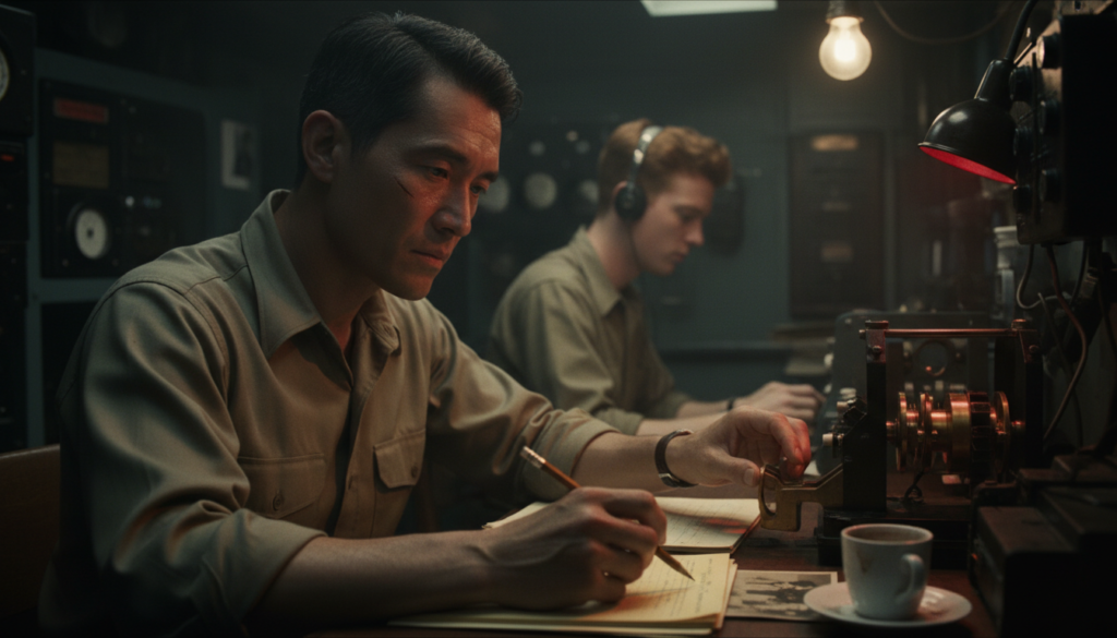 Battle of Midway Ends — detail