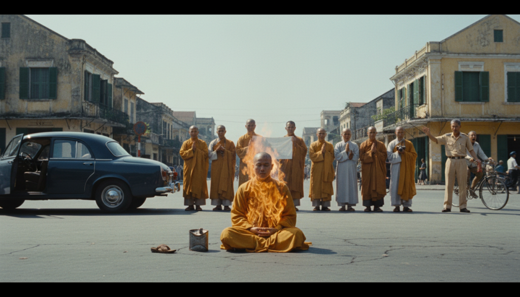 Thich Quang Duc's Self-Immolation in Saigon