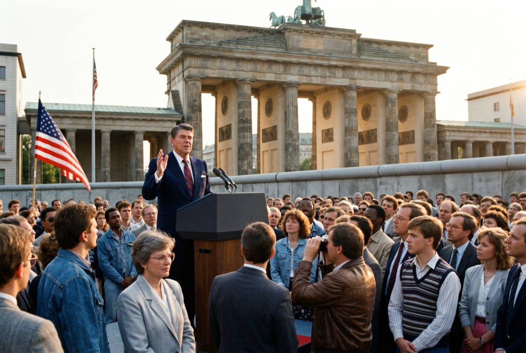 Reagan's "Tear Down This Wall" Speech in Berlin