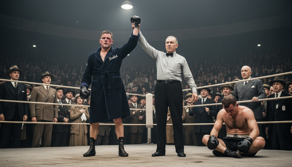 James Braddock wins heavyweight title